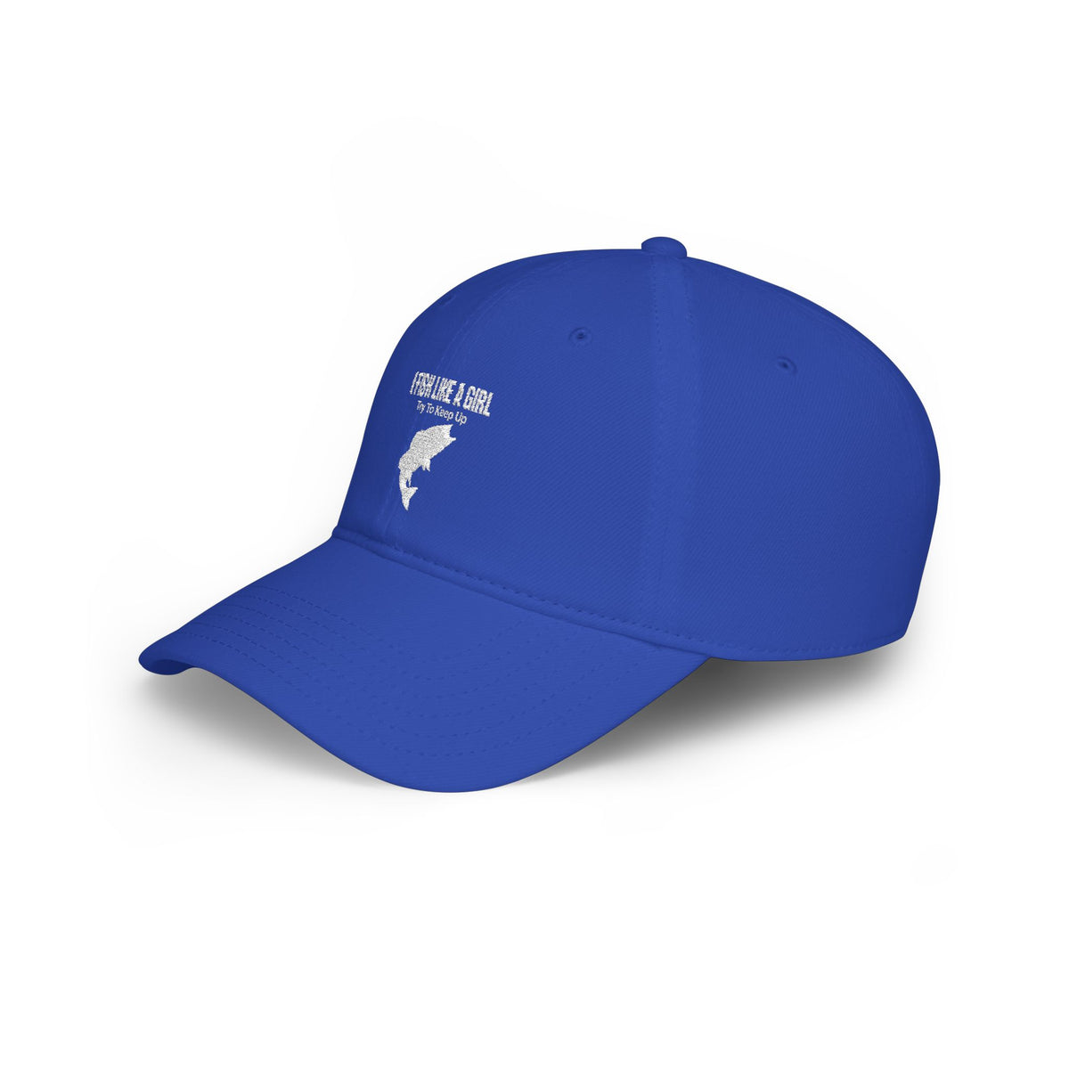 Fish Like a Girl Low Profile Baseball Cap
