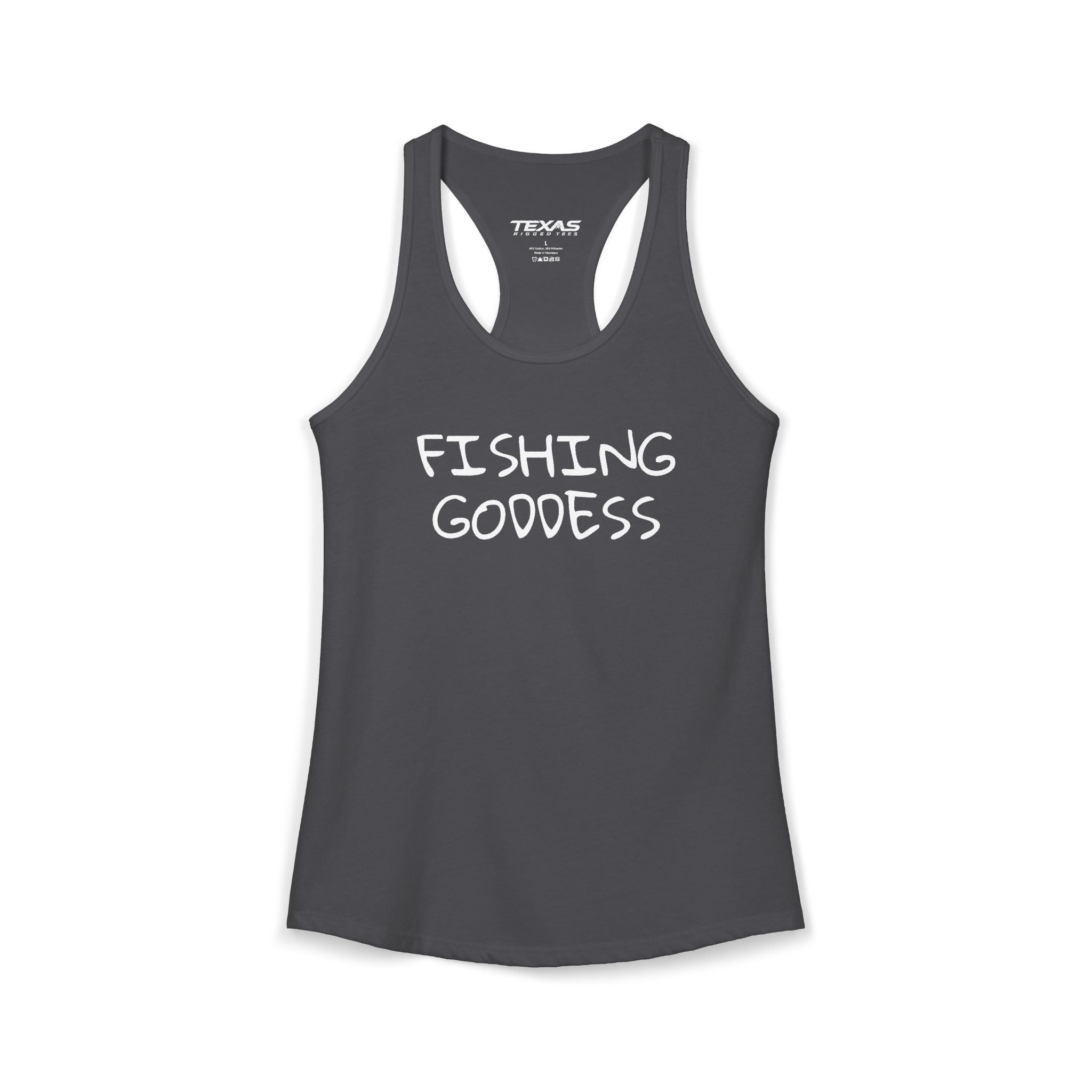 Fishing Goddess — Women’s Racerback Tank