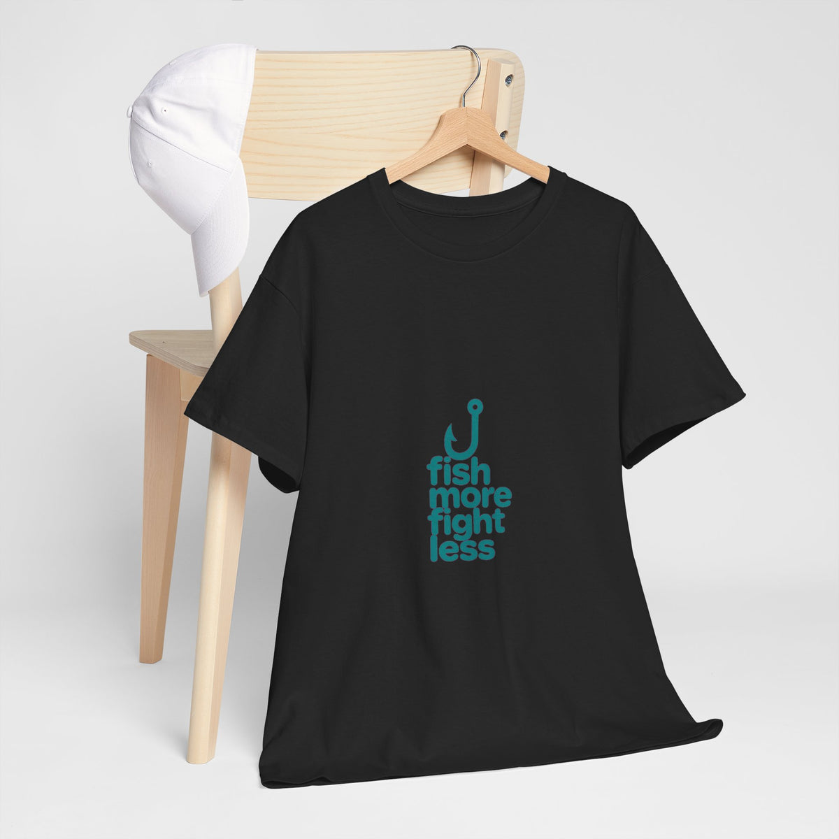 Fish More Heavy Cotton Tee
