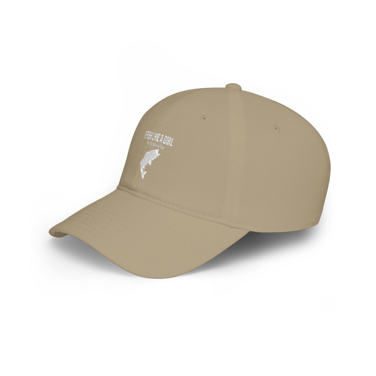 Fish Like a Girl Low Profile Baseball Cap