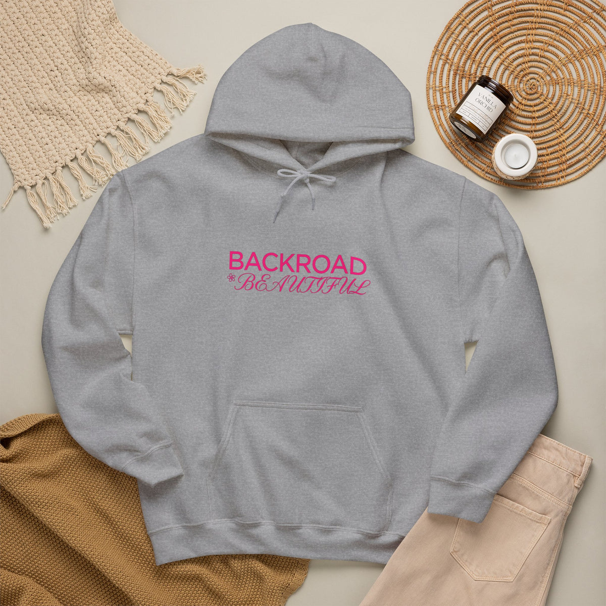 Hoodie — "Big Momma Bass Buster" Fishing Graphic Pullover