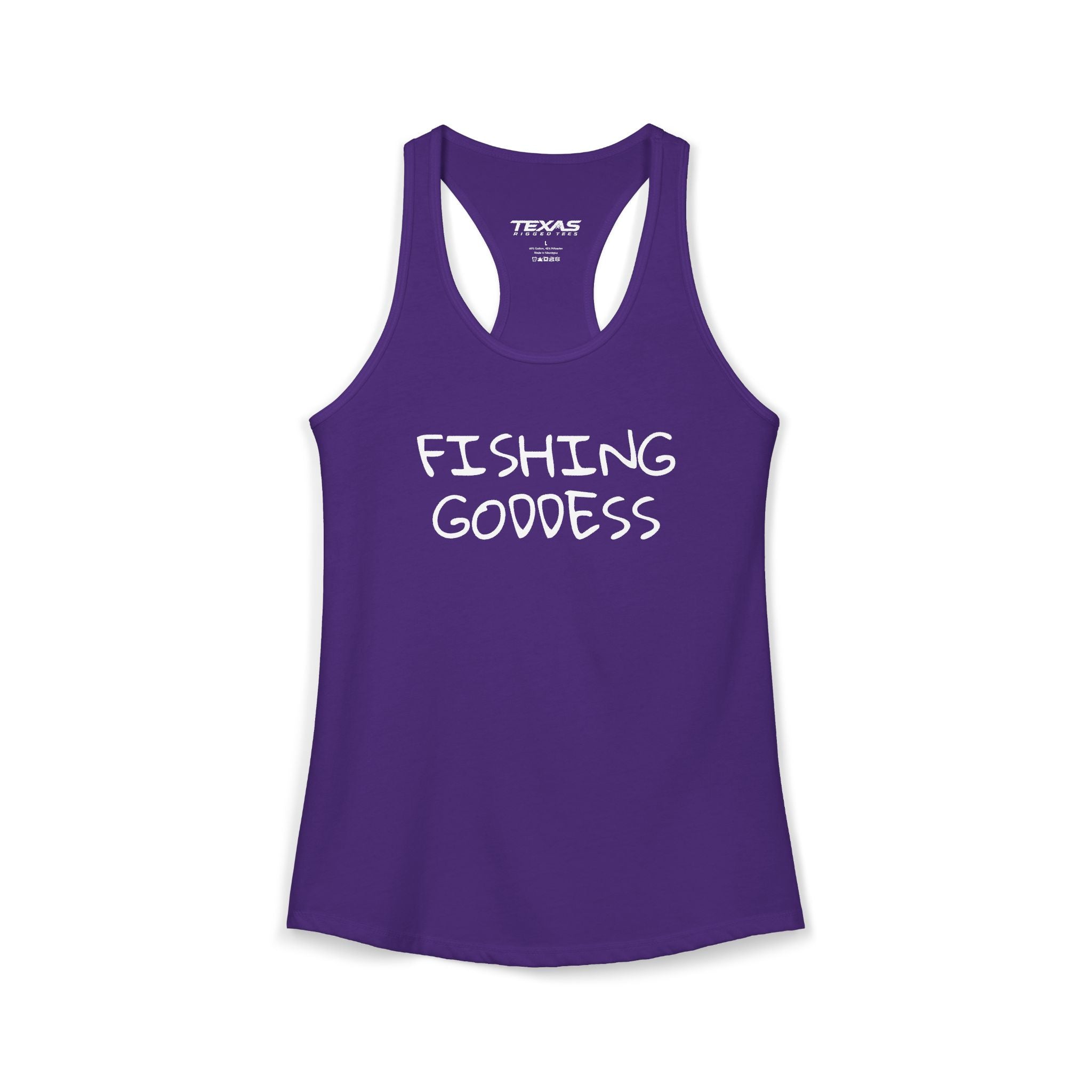Fishing Goddess — Women’s Racerback Tank