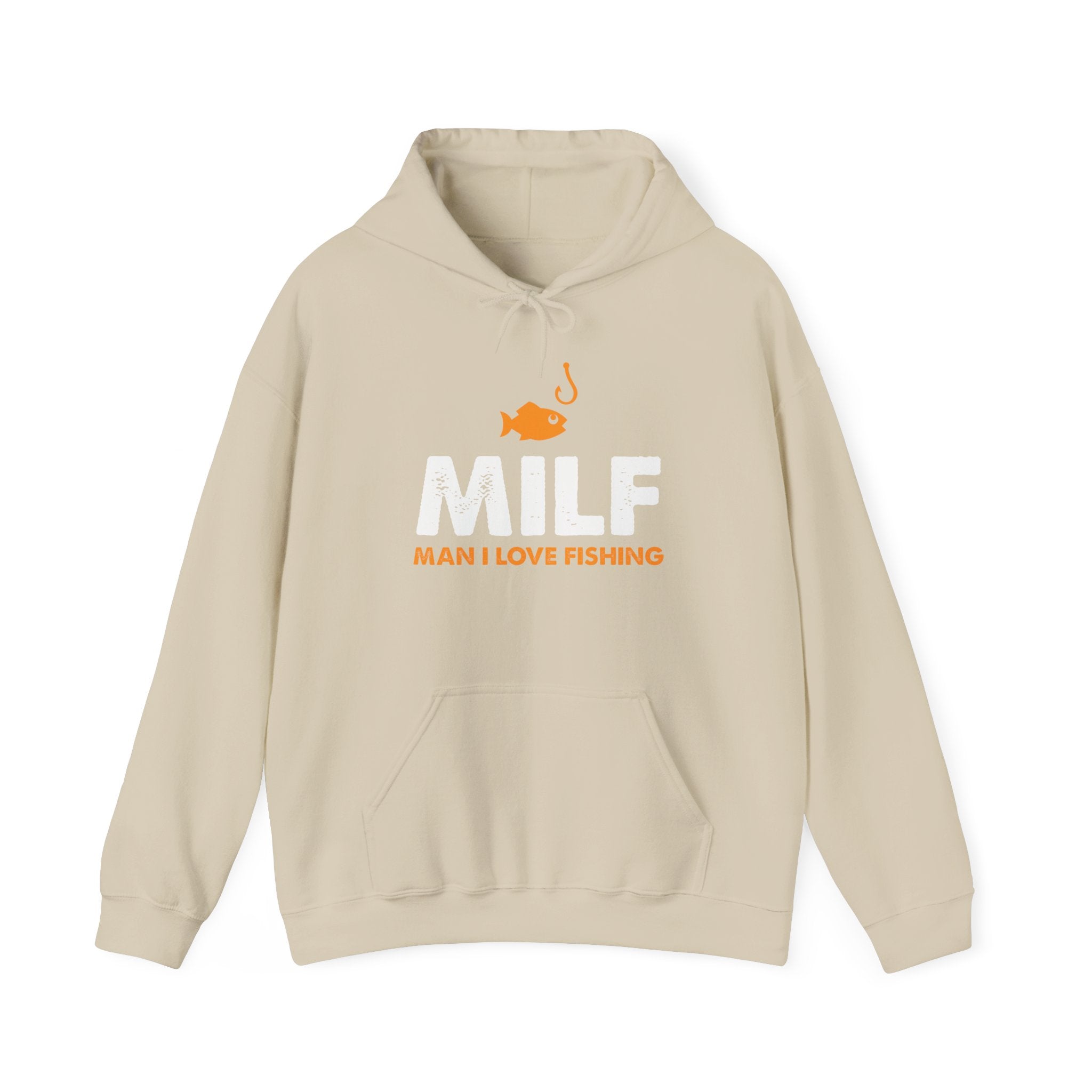 Man I love Fishing — Unisex Hooded Sweatshirt
