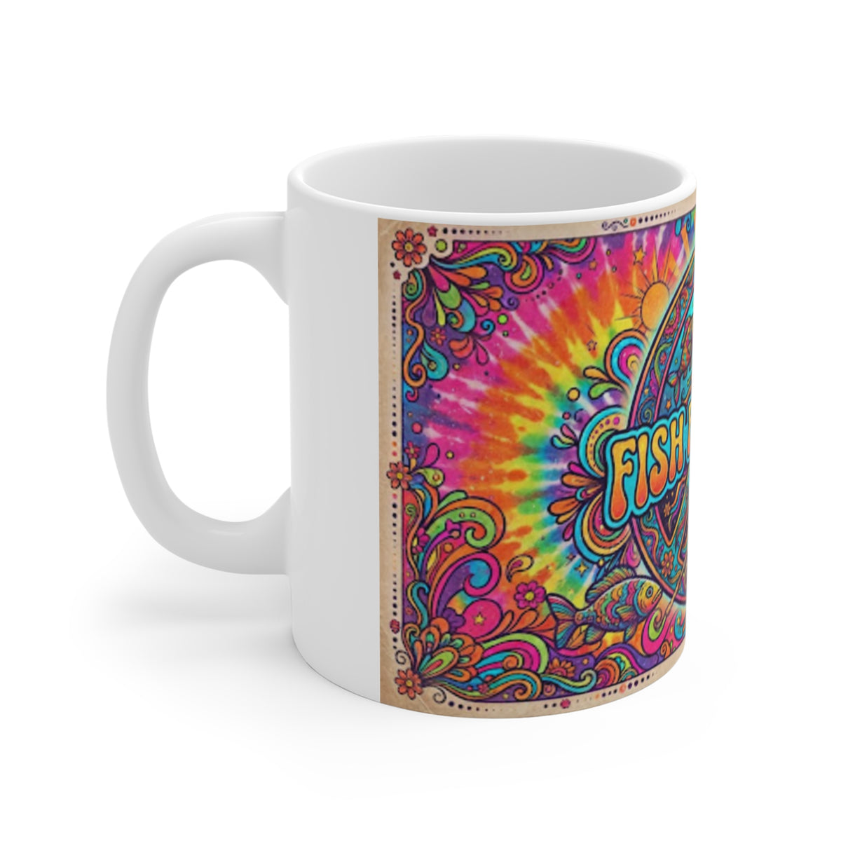 Fish For Peace Mug 11oz