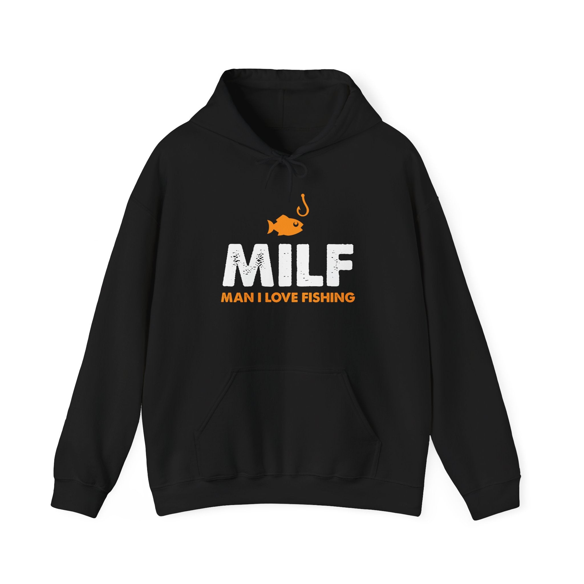 Man I love Fishing — Unisex Hooded Sweatshirt