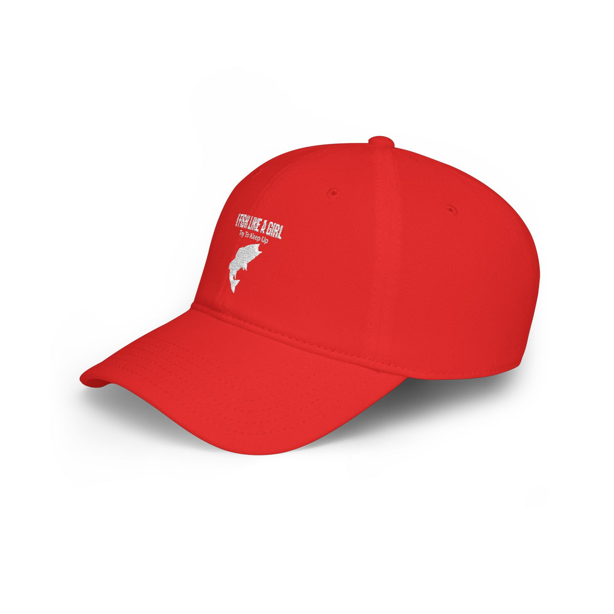 Fish Like a Girl Low Profile Baseball Cap