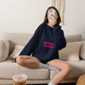 Crewneck Sweatshirt — "Backroad Beautiful" Pink Script Cozy Pullover
