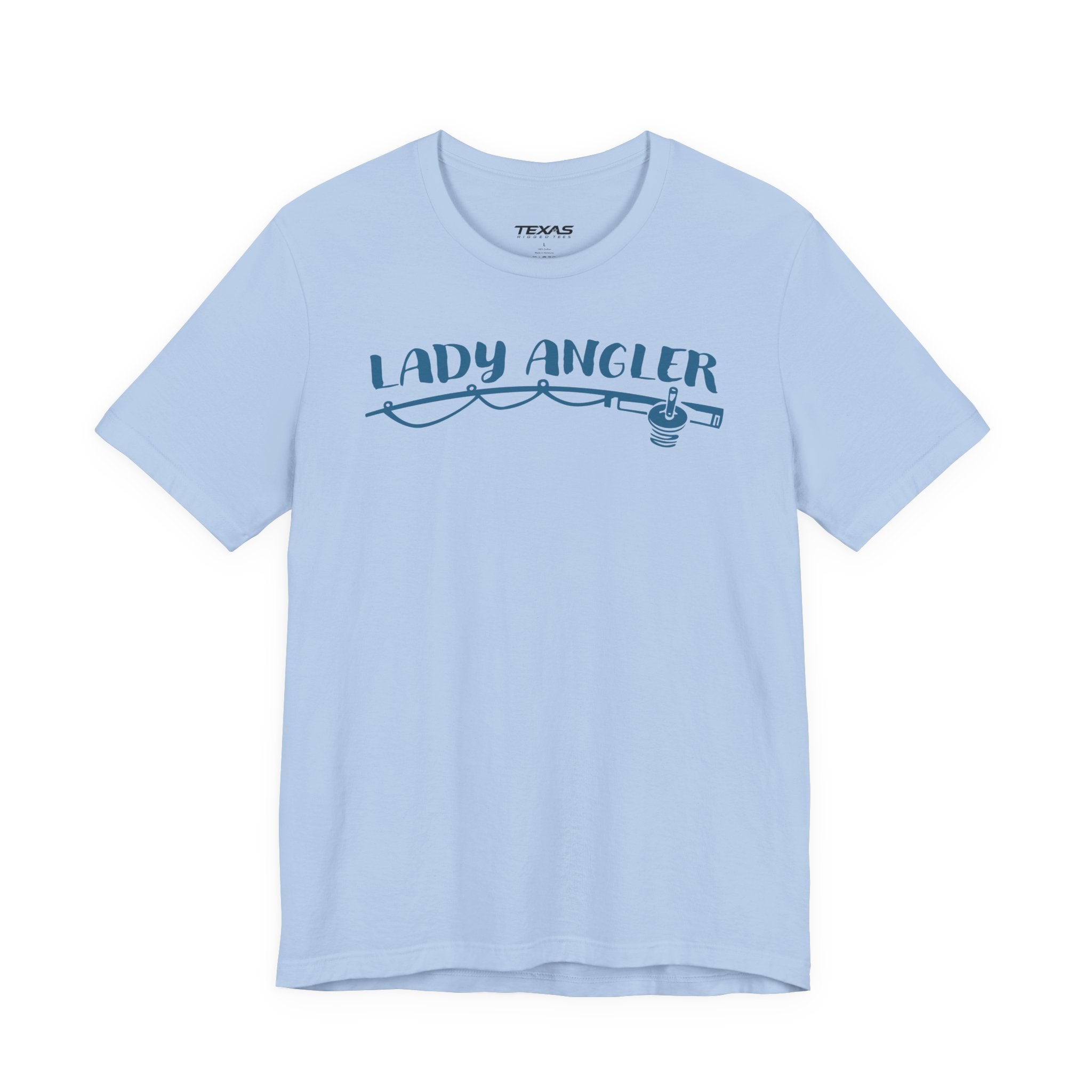 Lady Angler — Unisex Cotton Tee