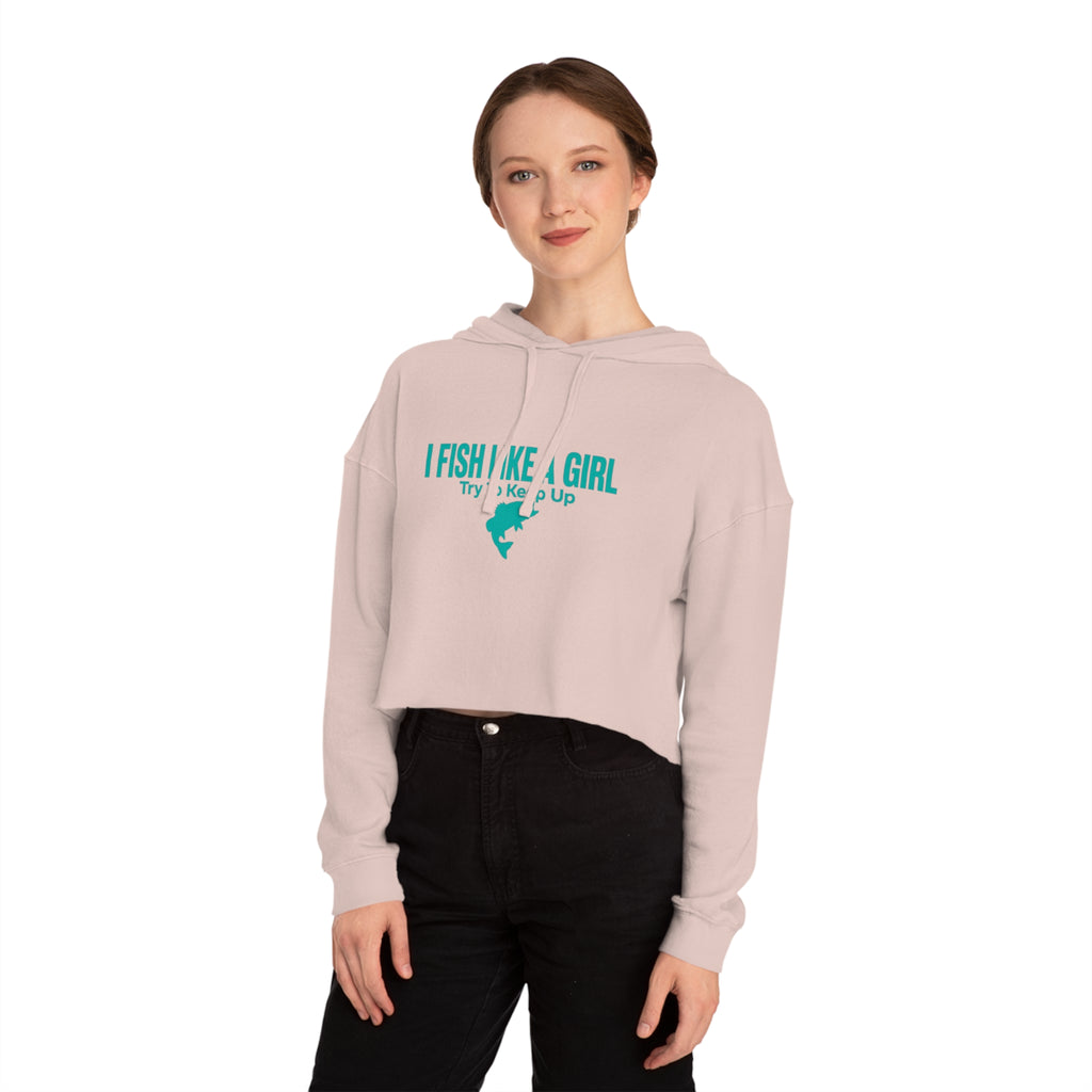 Big Momma Bass Buster Cropped Hooded Sweatshirt