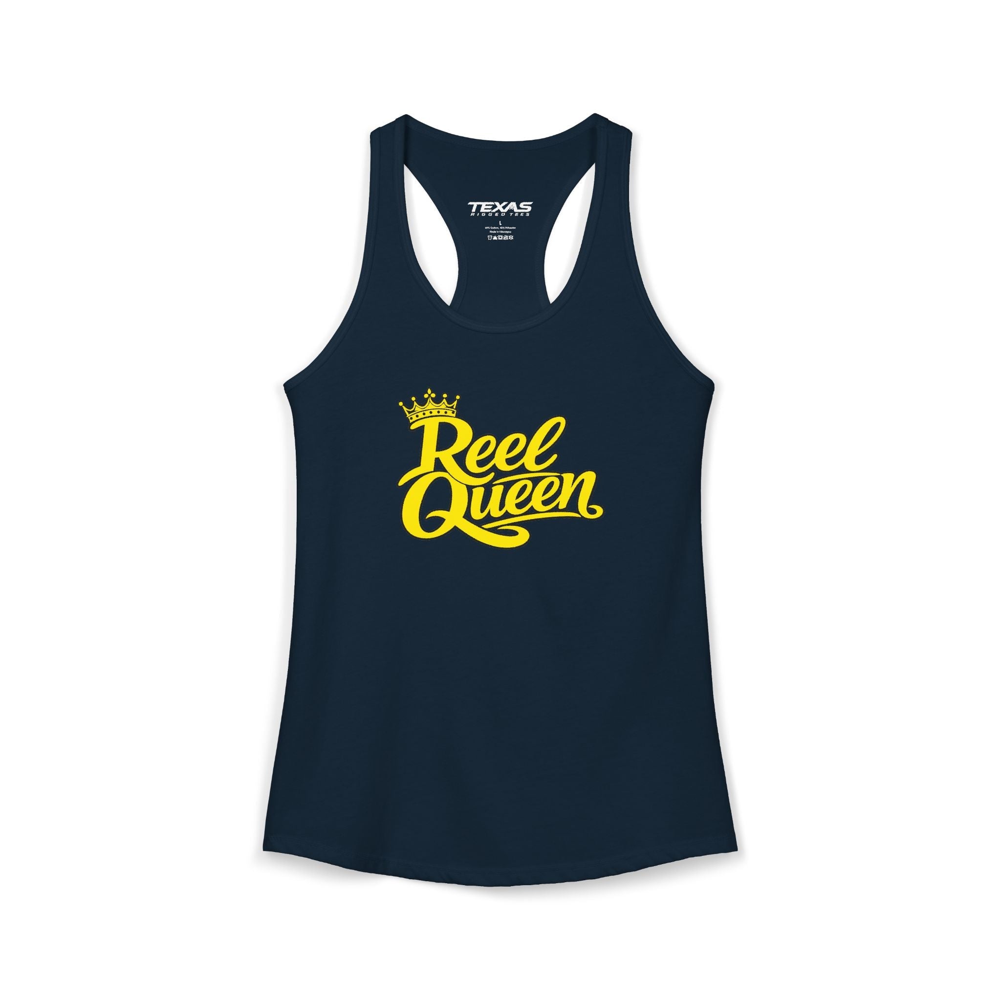 Reel Queen Women's Racerback Tank Top | Fishing Shirt for Women | Angler Gift