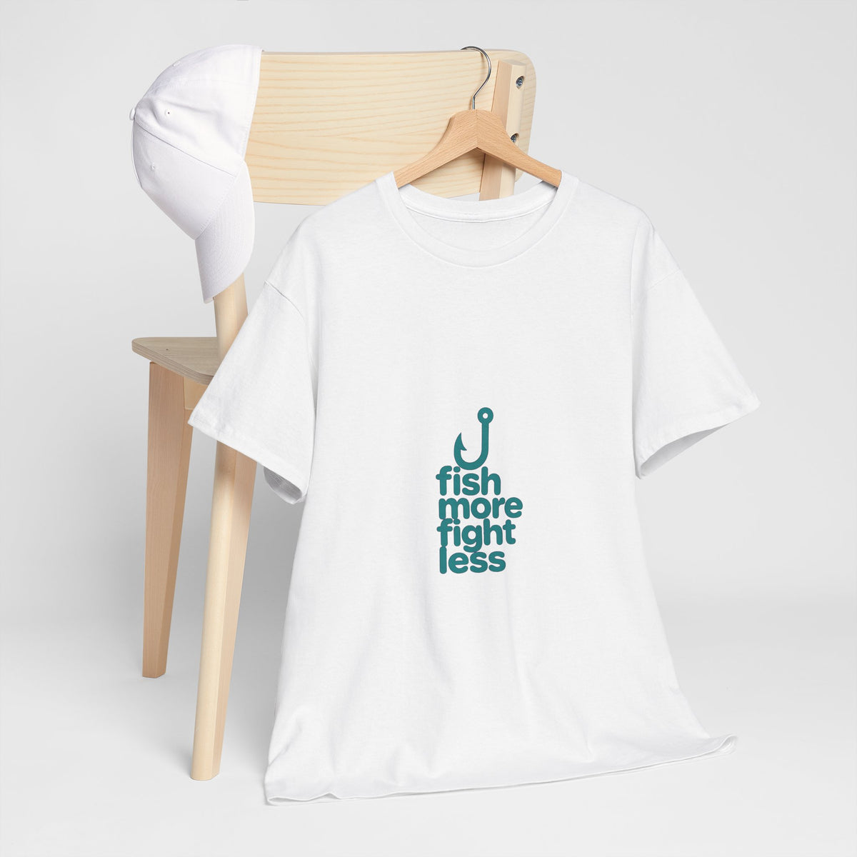 Fish More Heavy Cotton Tee