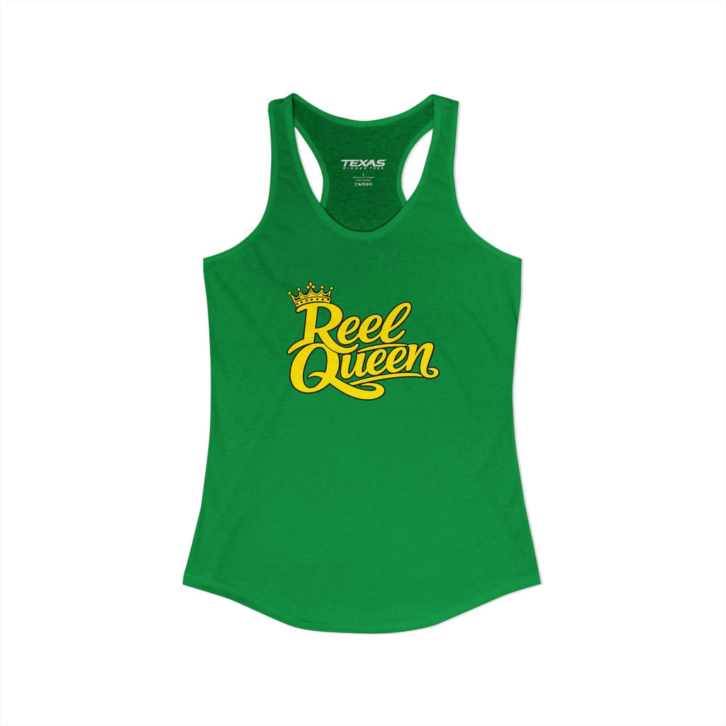 Reel Queen Women's Racerback Tank Top | Fishing Shirt for Women | Angler Gift