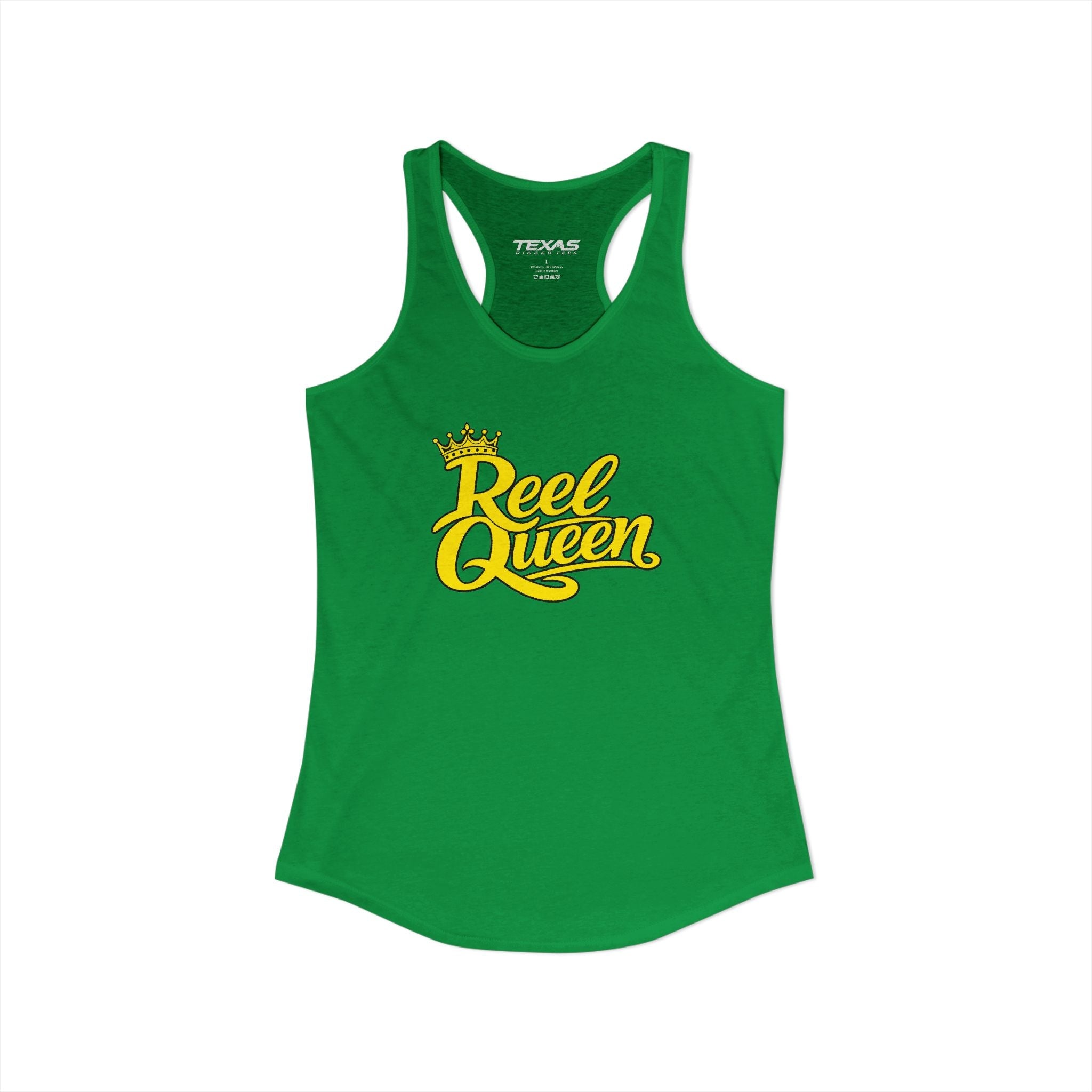 Reel Queen Women's Racerback Tank Top | Fishing Shirt for Women | Angler Gift