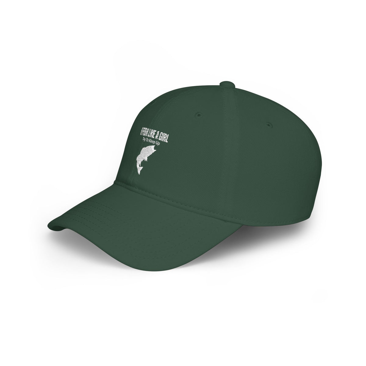Fish Like a Girl Low Profile Baseball Cap