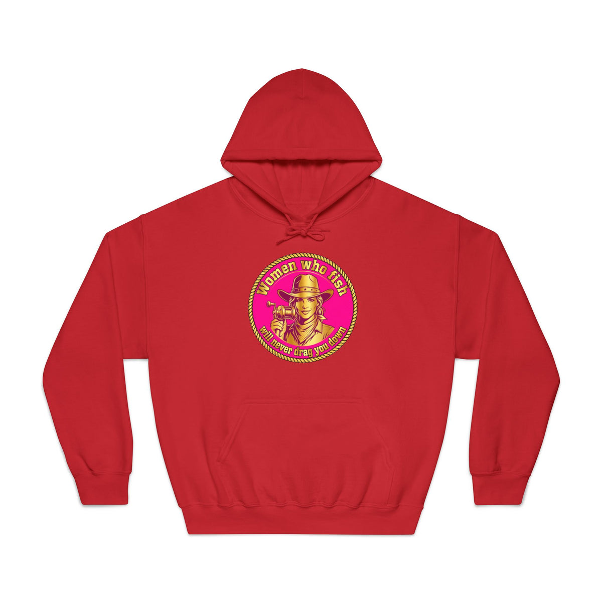 Won't Drag You Down DryBlend® Hooded Sweatshirt