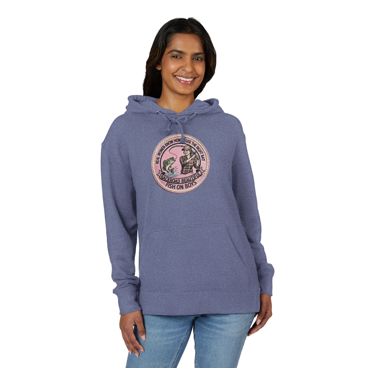 Big Momma Bass Buster Unisex French Terry Hoodie
