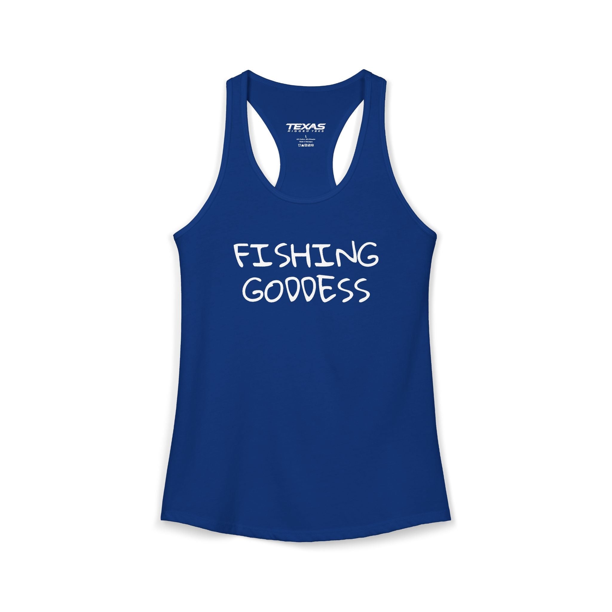 Fishing Goddess — Women’s Racerback Tank