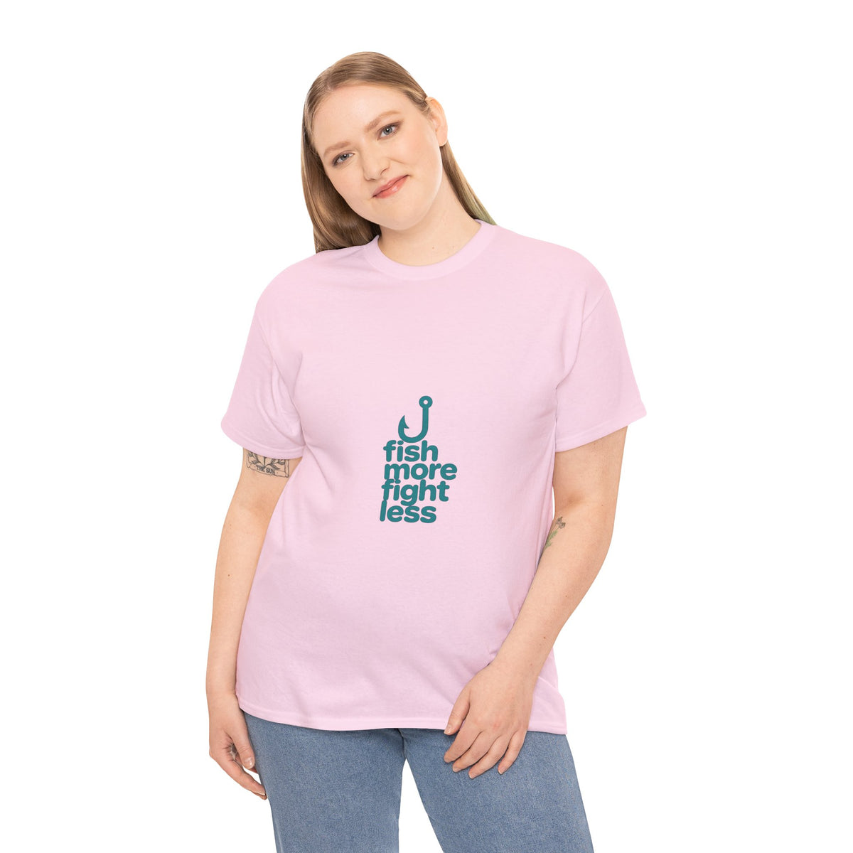 Fish More Heavy Cotton Tee