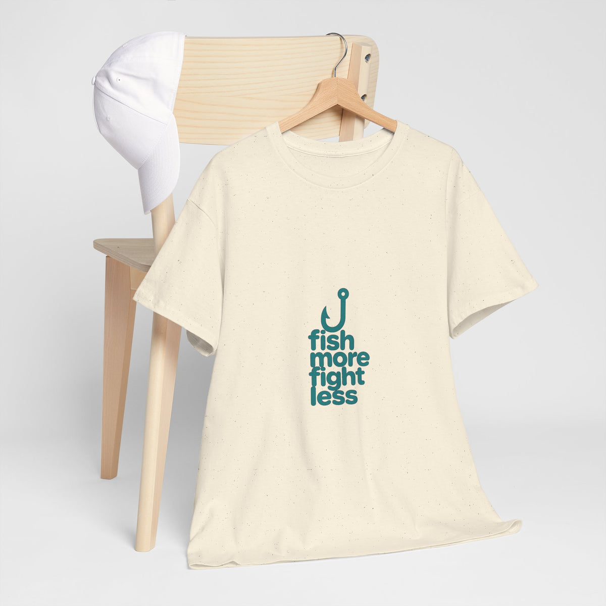 Fish More Heavy Cotton Tee