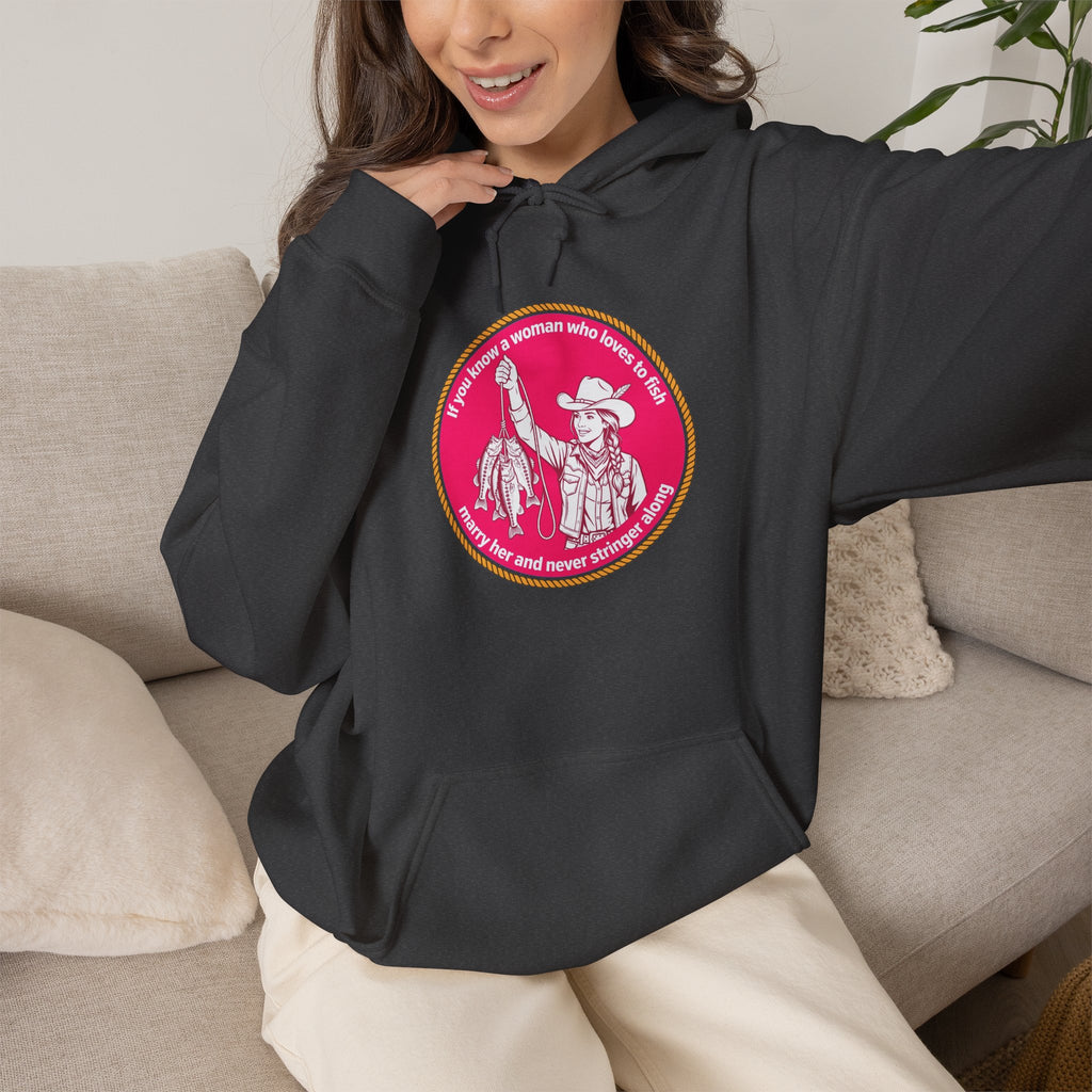 Never Stringer Along Unisex Heavy Blend™ Hooded Sweatshirt