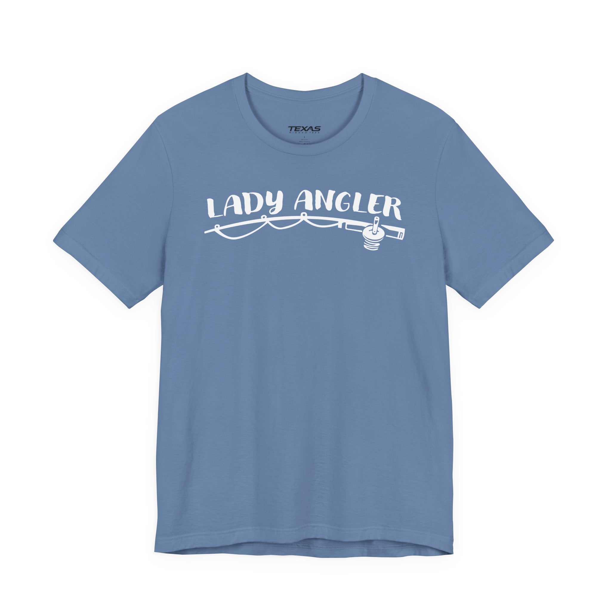 Lady Angler — Unisex Cotton Tee