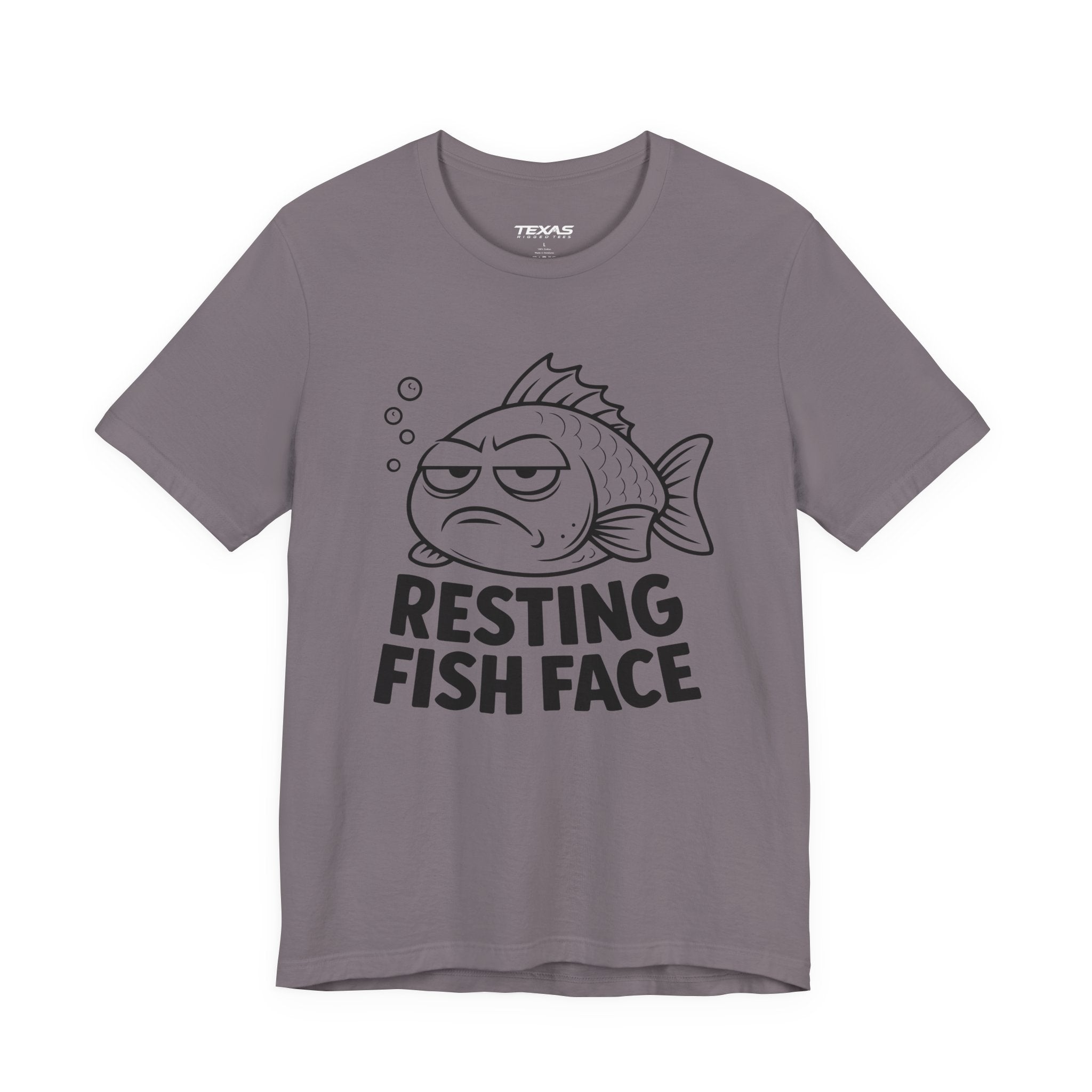 Resting Fish Face — Unisex Cotton Tee