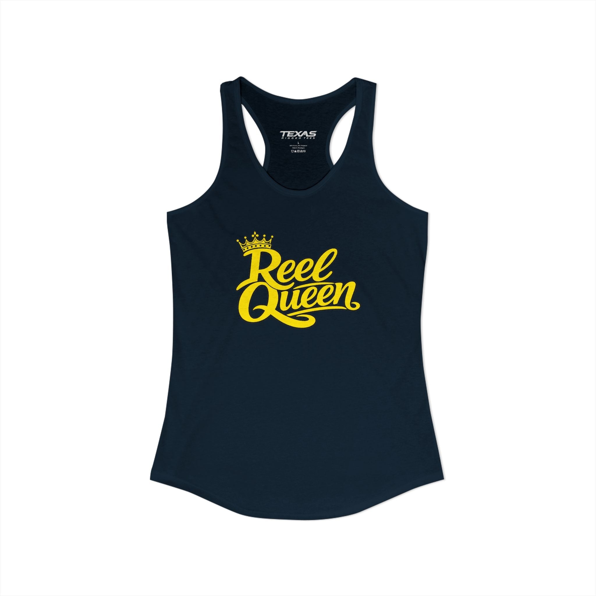 Reel Queen Women's Racerback Tank Top | Fishing Shirt for Women | Angler Gift