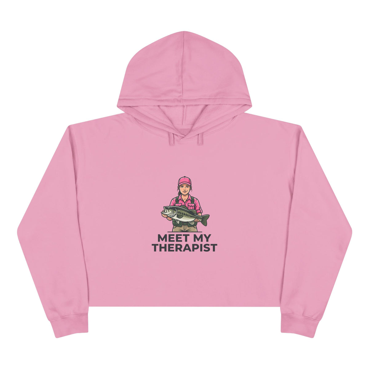Big Momma Bass Buster "Meet My Therapist" 44.99Crop Hoodie