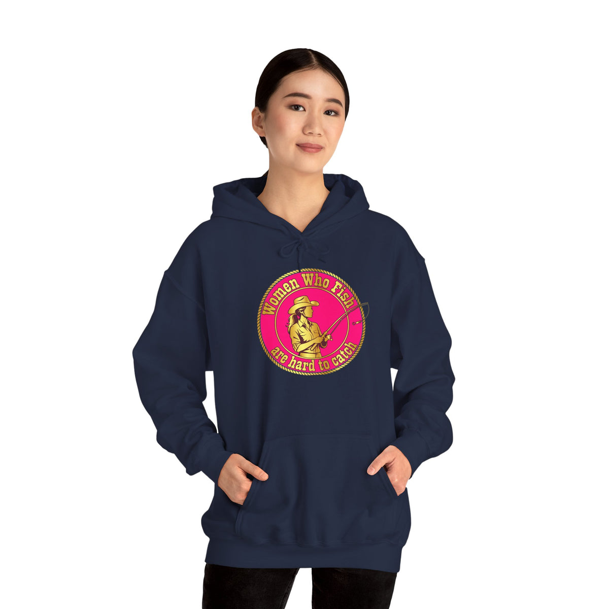 Hard To Catch Unisex Heavy Blend™ Hooded Sweatshirt