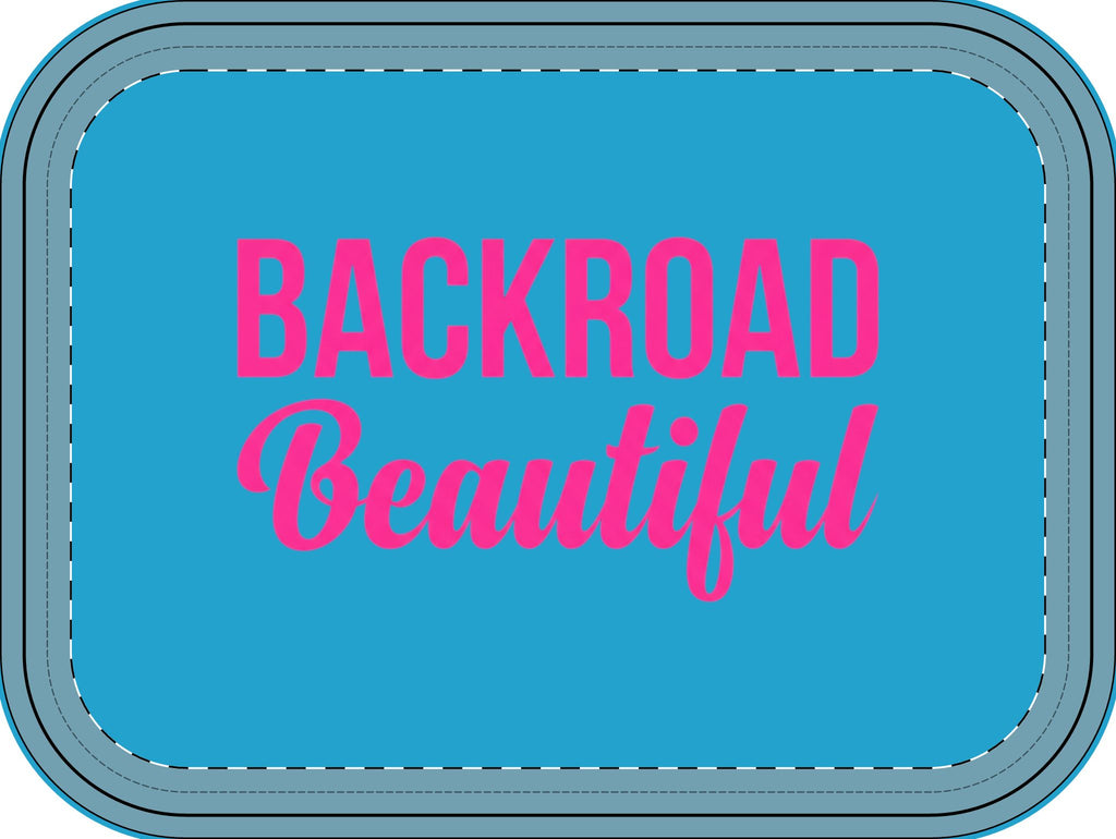 Double Zipper Jewelry Box — 'Backroad Beautiful' Travel Organizer