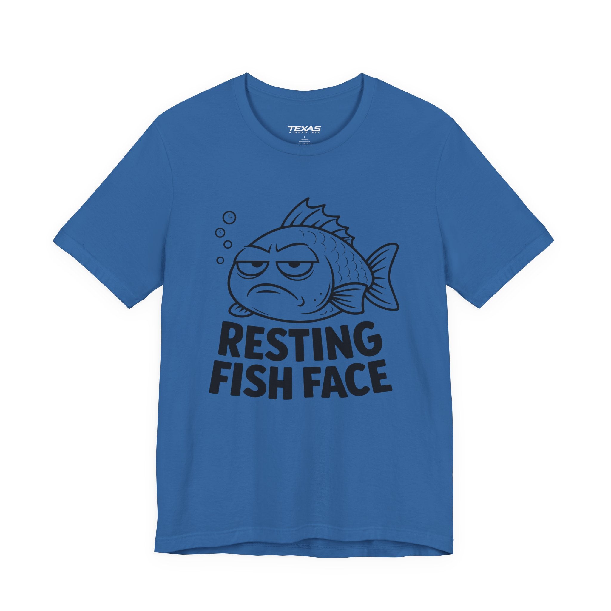 Resting Fish Face — Unisex Cotton Tee
