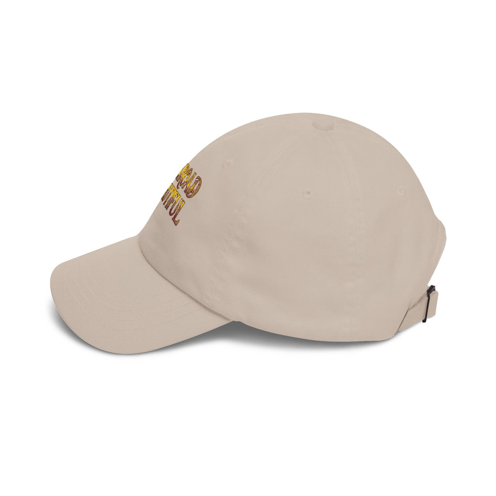 Classic Cap — 'Backroads Beautiful' Embroidered White Baseball Hat