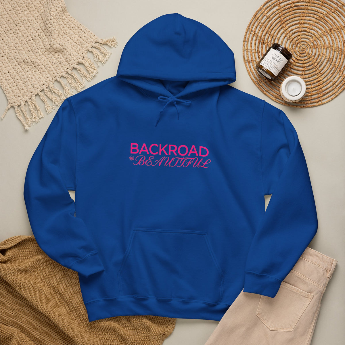 Hoodie — "Big Momma Bass Buster" Fishing Graphic Pullover
