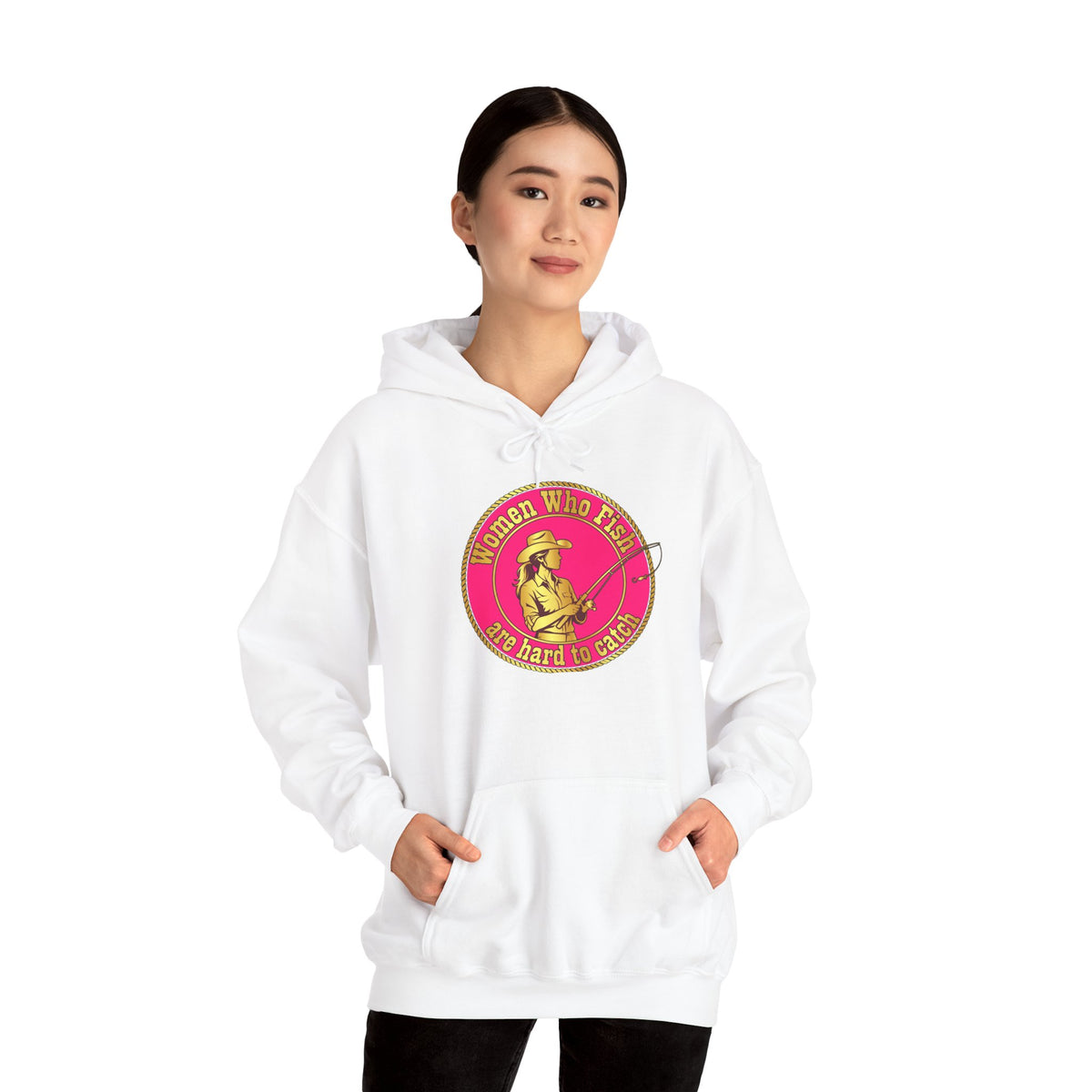 Hard To Catch Unisex Heavy Blend™ Hooded Sweatshirt