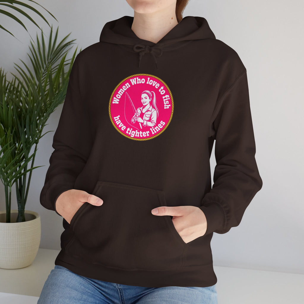 Women Who Fish1 Hooded Sweatshirt