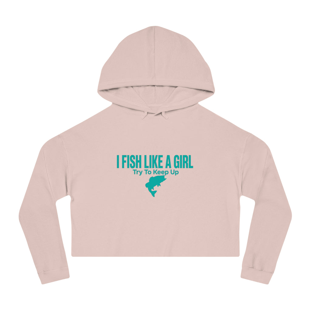 Big Momma Bass Buster Cropped Hooded Sweatshirt