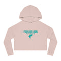 Big Momma Bass Buster Cropped Hooded Sweatshirt