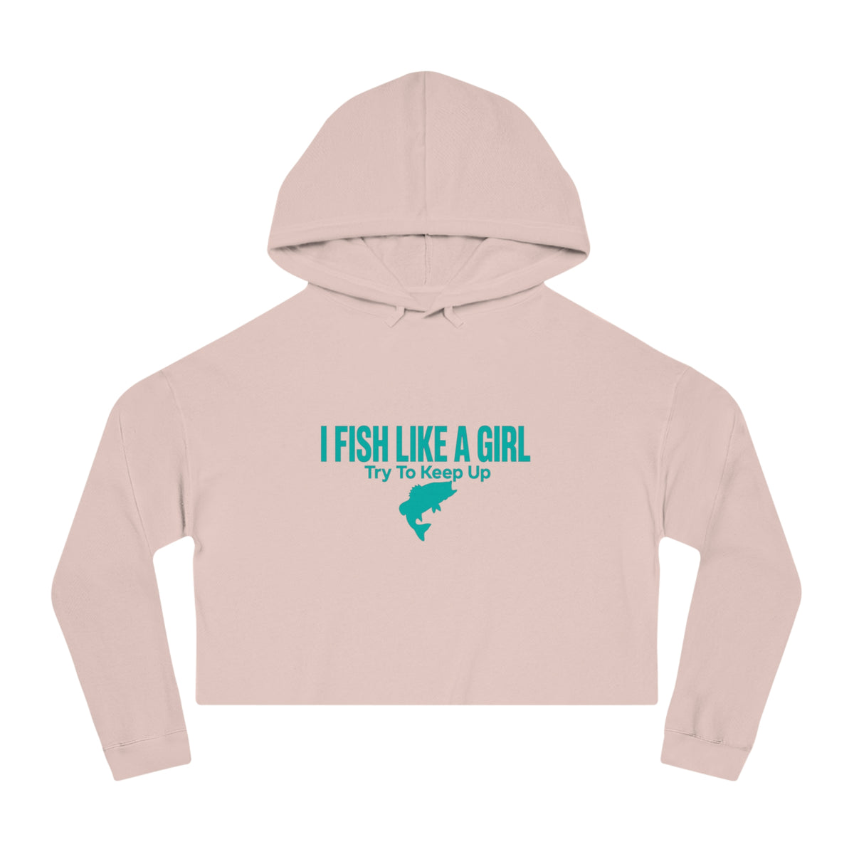 Big Momma Bass Buster Cropped Hooded Sweatshirt