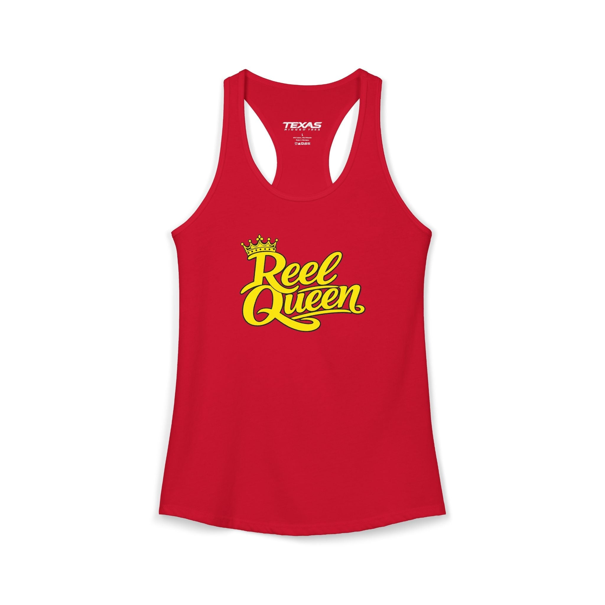 Reel Queen Women's Racerback Tank Top | Fishing Shirt for Women | Angler Gift