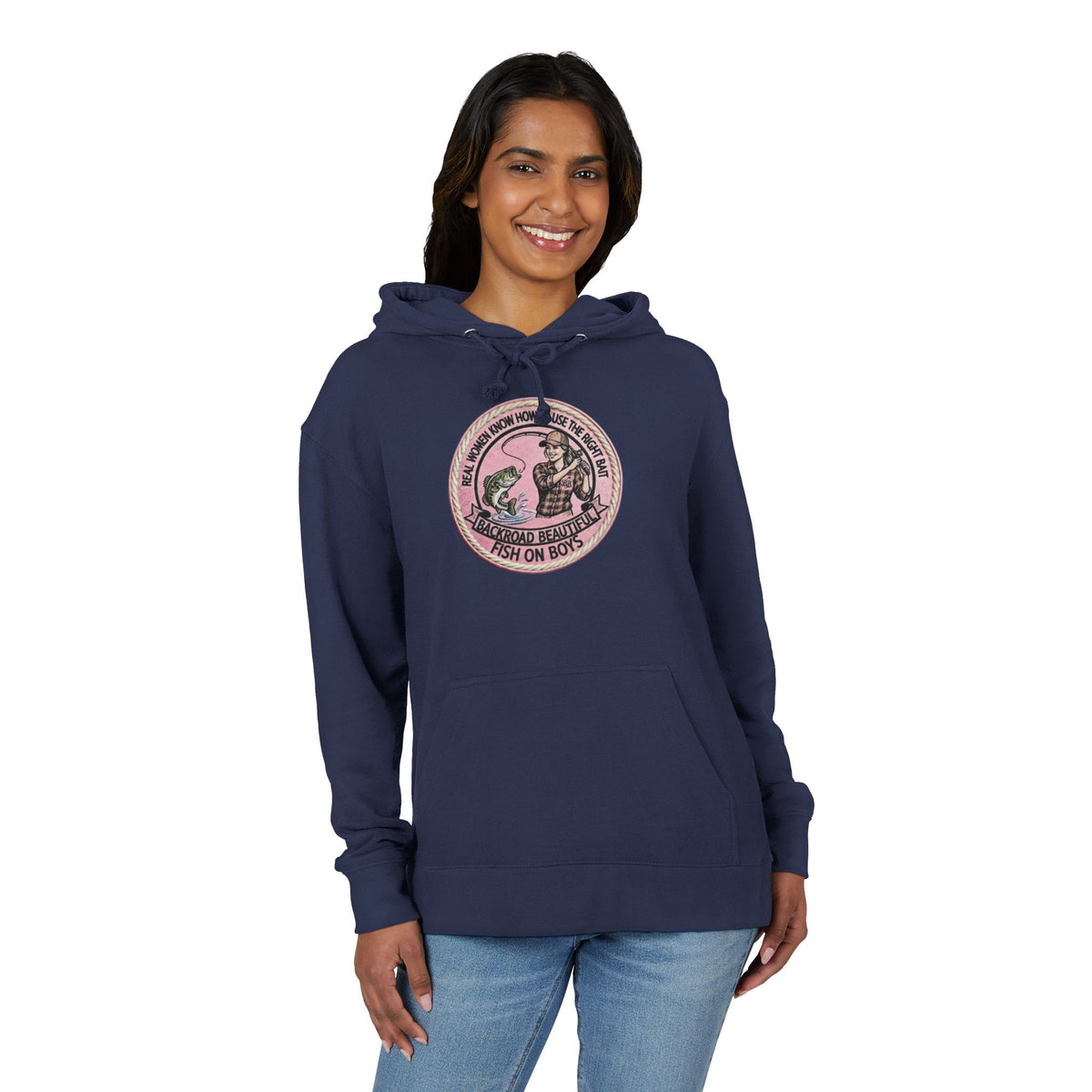 Big Momma Bass Buster Unisex French Terry Hoodie