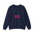 Crewneck Sweatshirt — "Backroad Beautiful" Pink Script Cozy Pullover