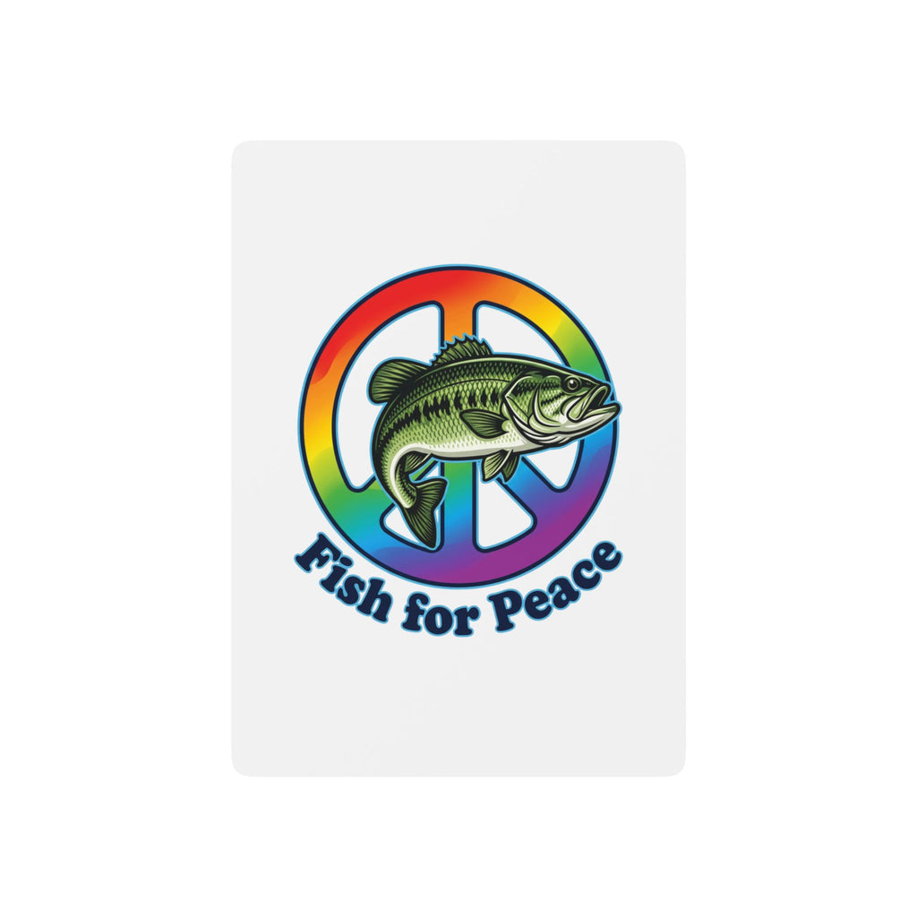 Fish For Peace Poker Playing Cards