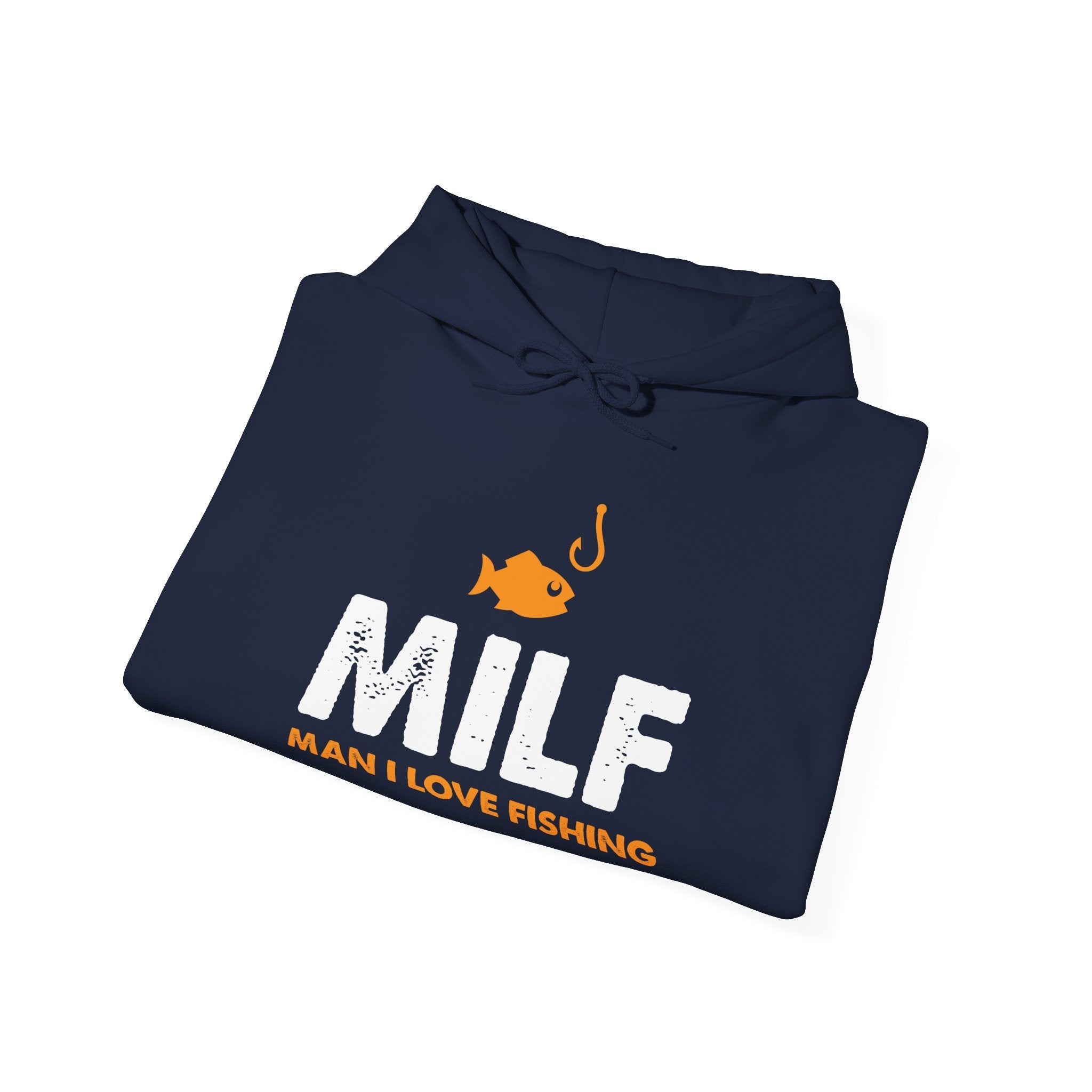 Man I love Fishing — Unisex Hooded Sweatshirt