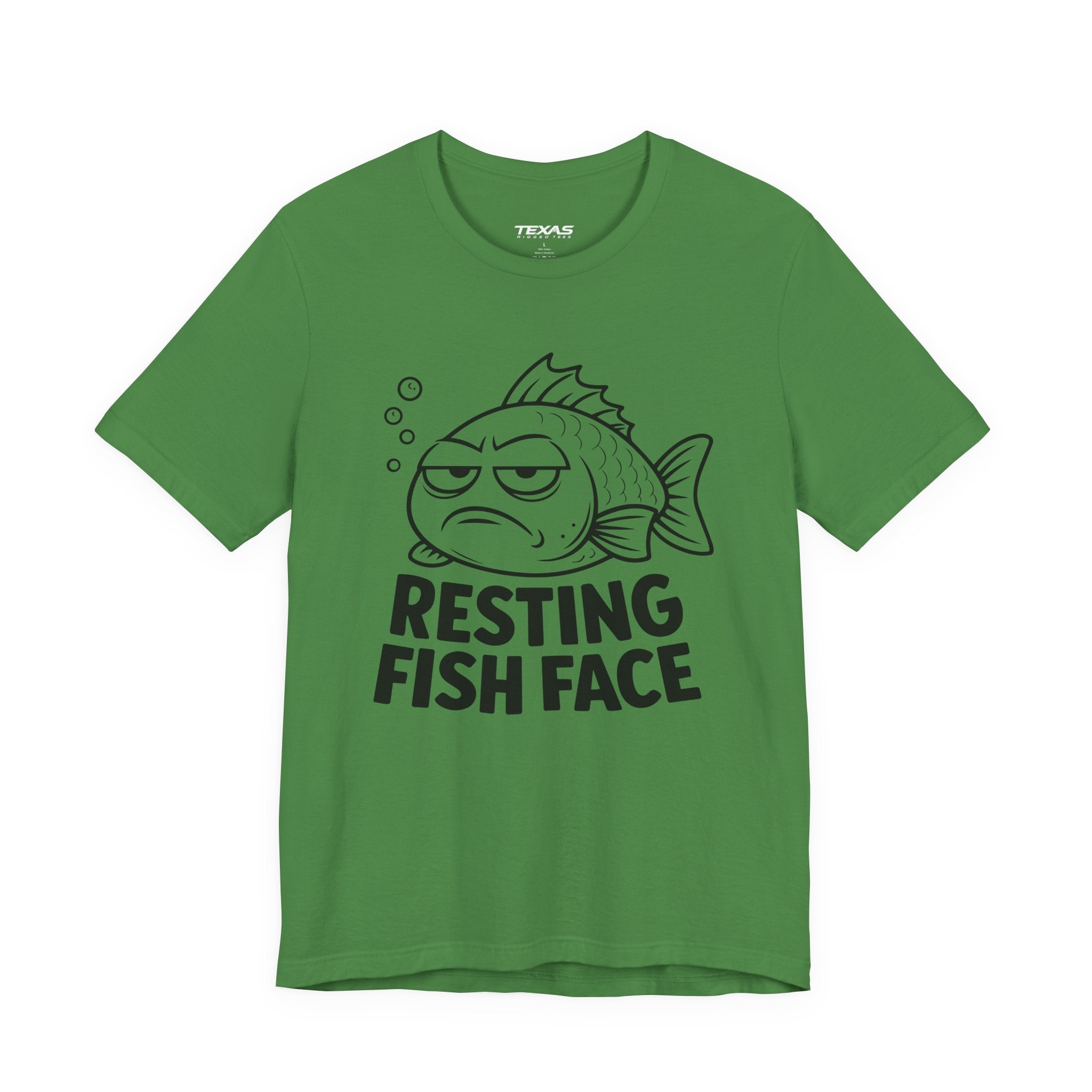 Resting Fish Face — Unisex Cotton Tee