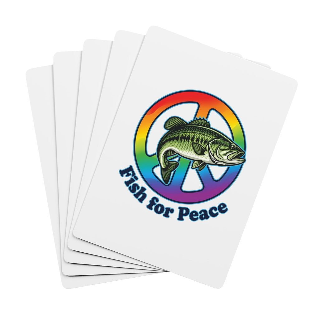 Fish For Peace Poker Playing Cards