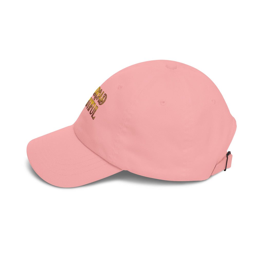 Classic Cap — 'Backroads Beautiful' Embroidered White Baseball Hat