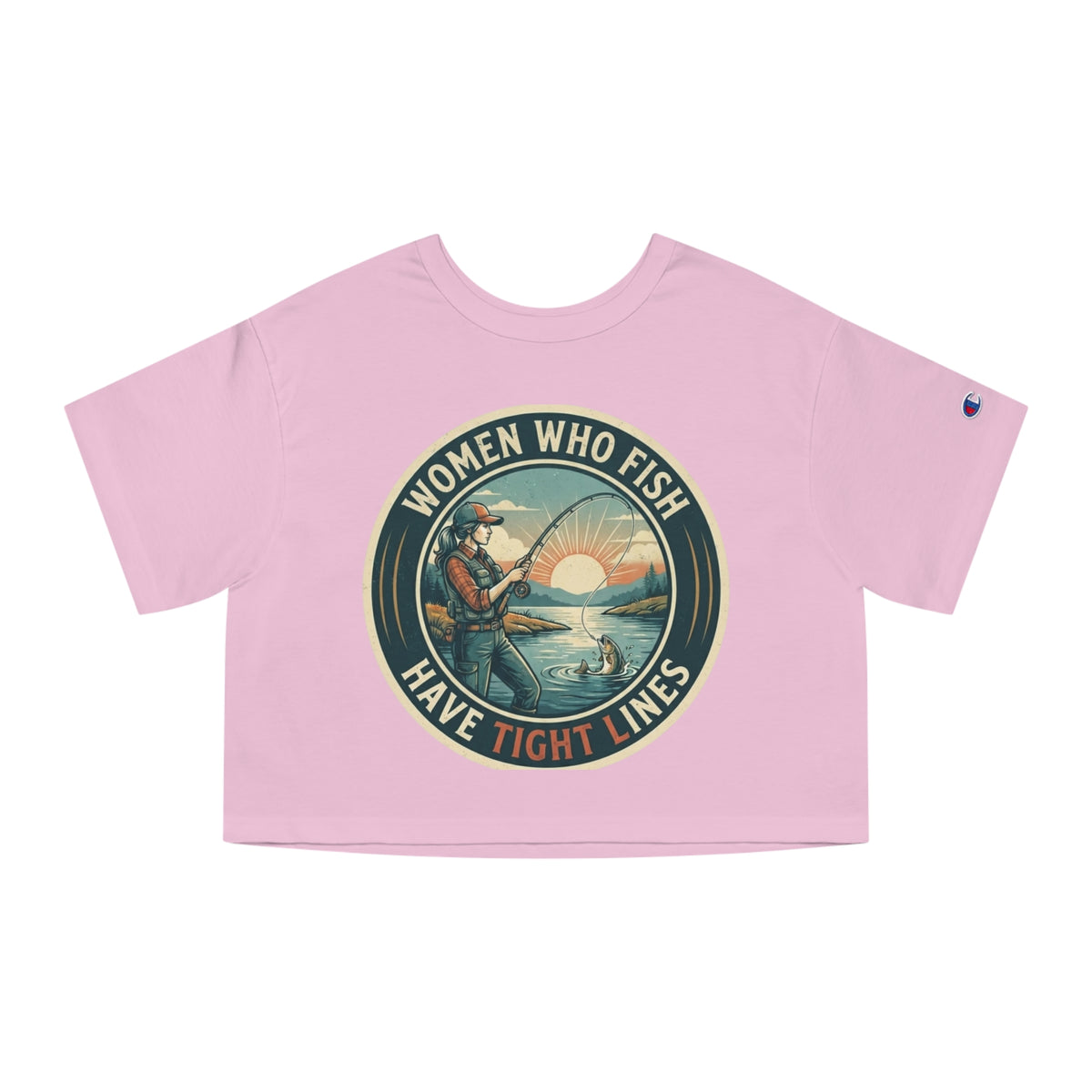 Tight Line Champion Women's Heritage Cropped T-Shirt