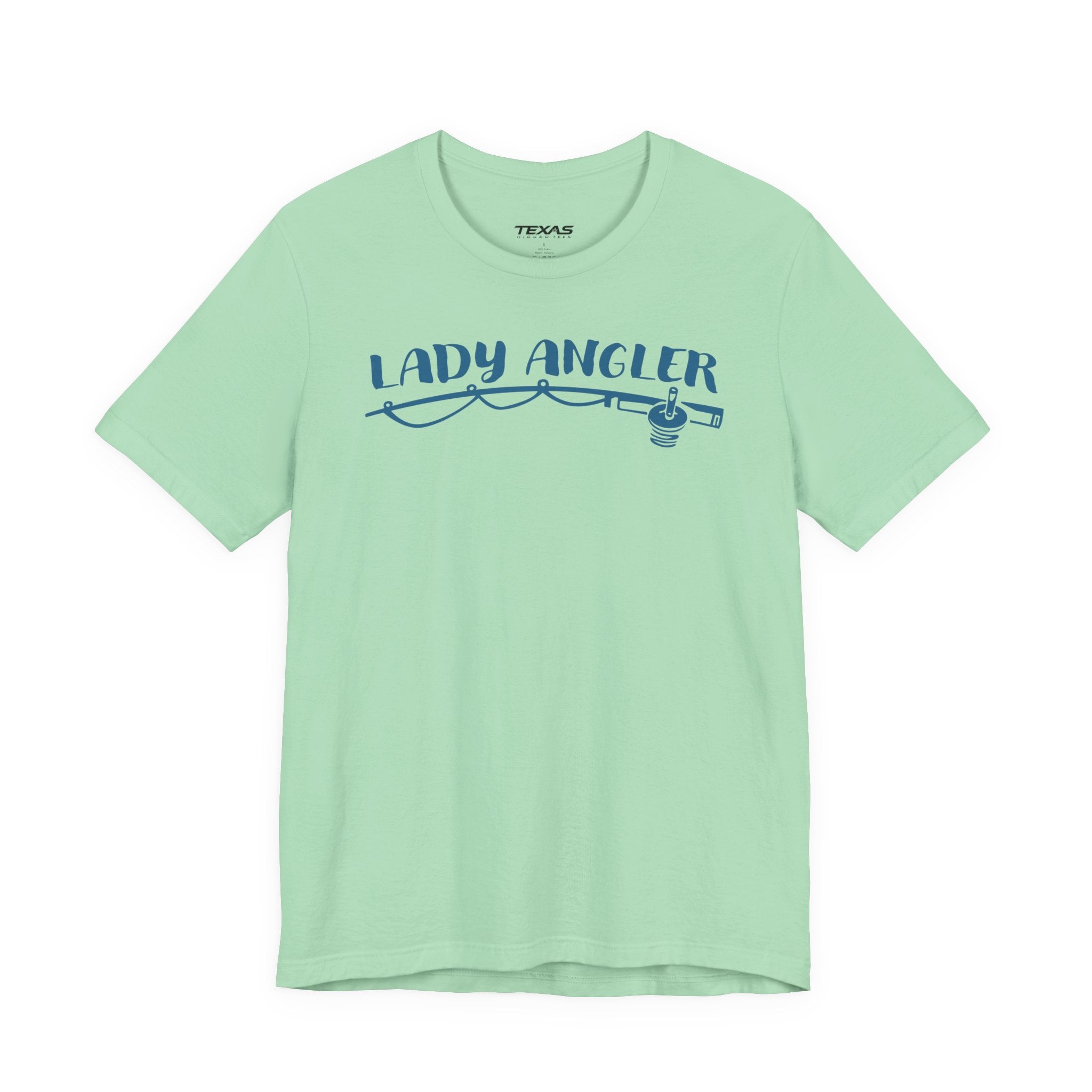 Lady Angler — Unisex Cotton Tee