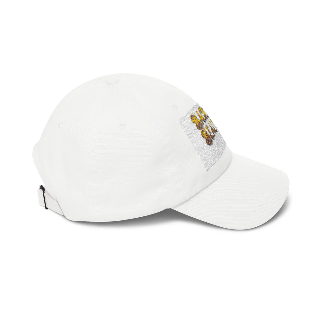Classic Dad Cap — 'Backroads Beautiful' Embroidered White Baseball Hat