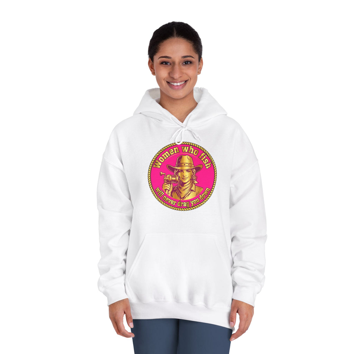Won't Drag You Down DryBlend® Hooded Sweatshirt